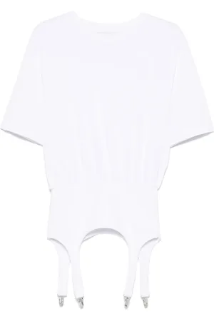 Fiorucci T-shirt à détails de bretelles