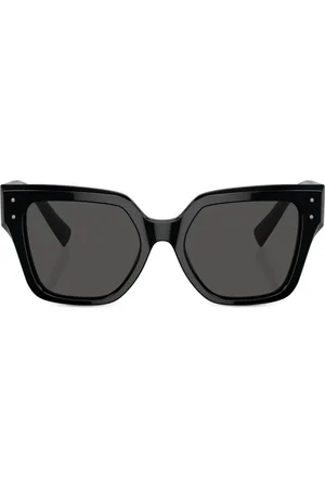 Dolce & Gabbana Lunettes de soleil à monture carrée transparente