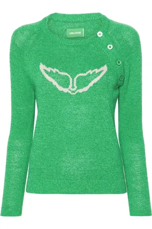 Zadig & Voltaire Pull à motif Regliss Wings en intarsia