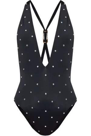 VERSACE Maillot de bain à ornements en cristal
