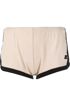 Courrèges Short à bordures contrastantes