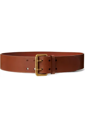 Ralph Lauren Ceinture en cuir à logo gravé
