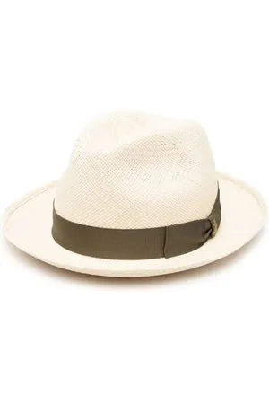 Borsalino Trilby à ruban contrastant