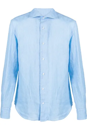 Boggi Milano Chemise en lin à manches longues