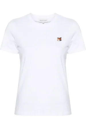 Maison Kitsuné T-shirt en coton à motif Fox