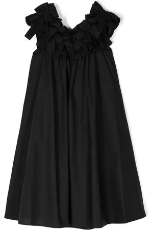 MEIMEIJ Robe à nœud appliqué