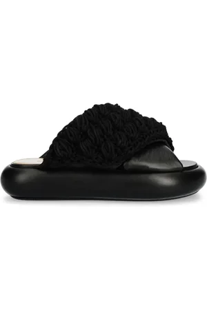 J.W.Anderson Claquettes Twister en crochet