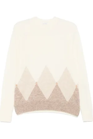 BALLANTYNE Pull à losanges en intarsia