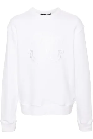 Roberto Cavalli Sweat en coton à logo brodé