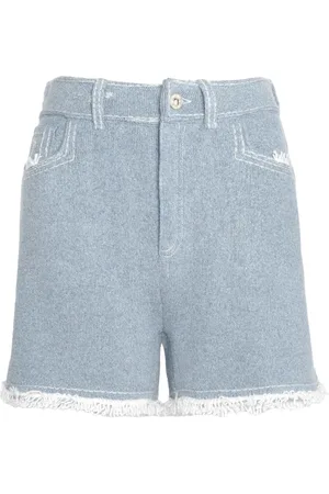 Barrie Short en maille fine à franges