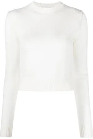 Jil Sander Pull en laine à col ras du cou