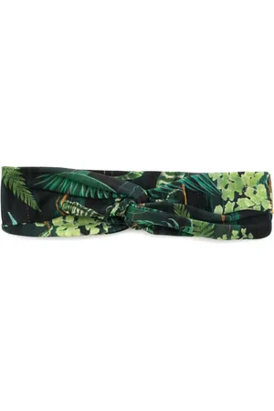 Lygia & Nanny Bandeau Bethania à motif végétal