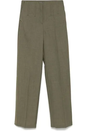MUGLER Pantalon de tailleur à détail de corset