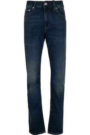 Tommy Hilfiger Jean droit à effet froissé