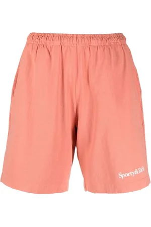 Sporty & Rich Short à logo imprimé