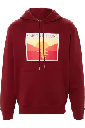 Maison Kitsuné Hoodie Sunset Postcard