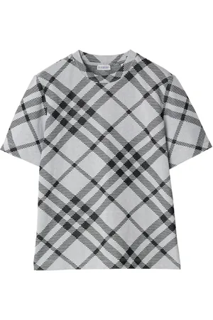 Burberry T-shirt à carreaux