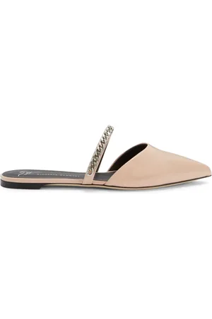 Giuseppe Zanotti Mules Laurette en cuir