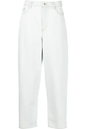 Kenzo Jean droit à logo brodé