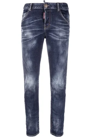 Dsquared2 Jean skinny à effets délavés