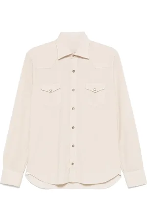 BARBA Chemise en velours côtelé