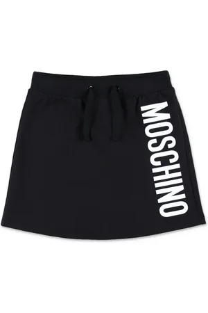 Moschino Minijupe à logo imprimé