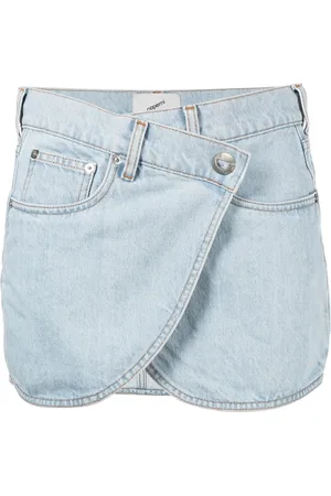 COPERNI Minijupe en jean à design asymétrique