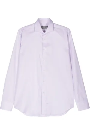 CANALI Chemise à petits carreaux