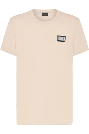 BILLIONAIRE T-shirt en coton à plaque logo