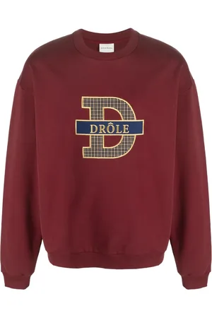 Drôle de Monsieur Sweat en coton à motif tartan