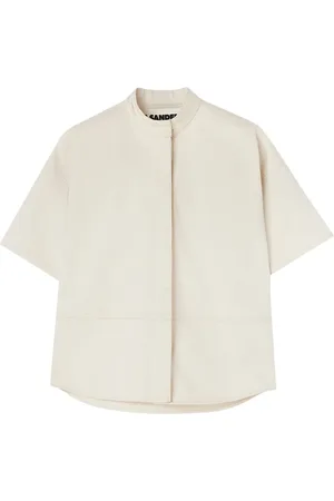 Jil Sander Chemise en jean à manches mi-longues