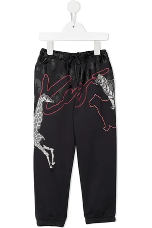 Kenzo Pantalon de jogging à logo imprimé