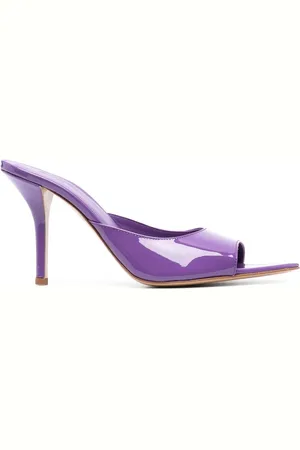 Gia Borghini Mules Perni 100 mm en cuir verni