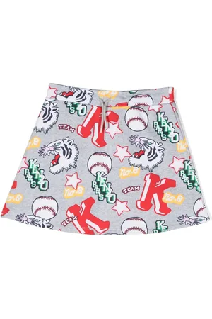Kenzo Jupe à imprimé Varsity Tiger