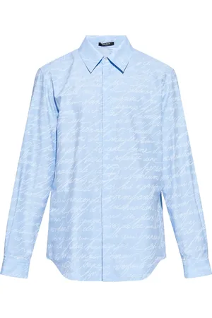 Balmain Chemise à imprimé graphique