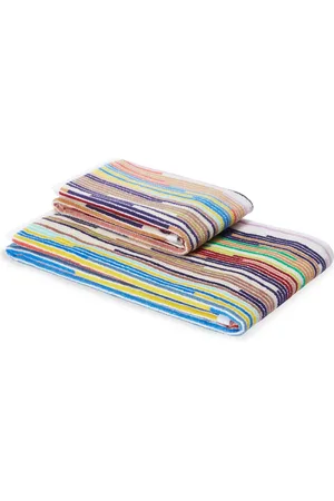 Missoni Lot de deux serviettes Melody à rayures