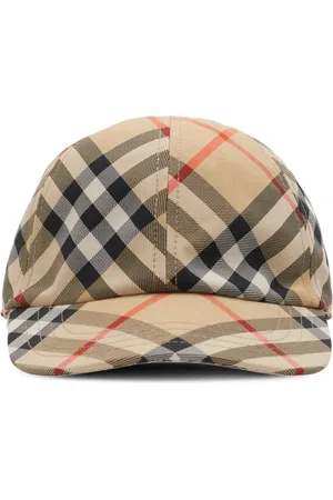 Burberry Casquette à carreaux