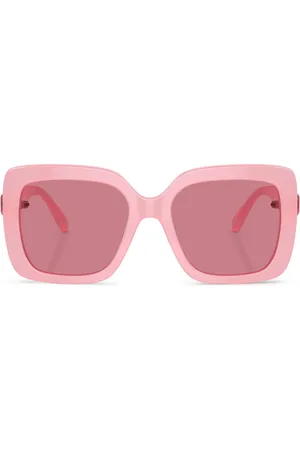 Swarovski Lunettes de soleil à monture rectangulaire
