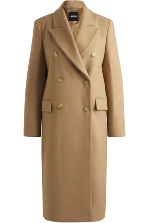 HUGO BOSS Manteau à boutonnière croisée
