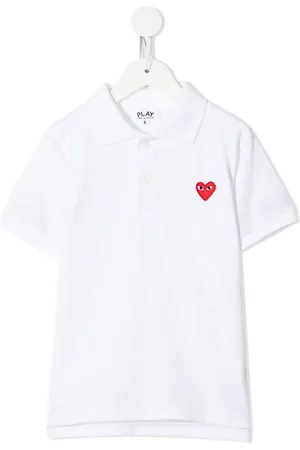 Comme des Garçons Polo à logo imprimé