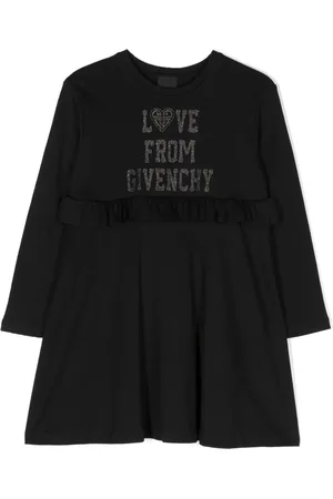Givenchy Robe à logo strassé