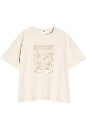 Maison Kitsuné T-shirt à patch logo