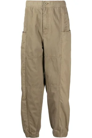 FIVE CM Pantalon droit à taille élastiquée