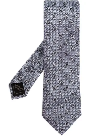 BRIONI Cravate à motif cachemire