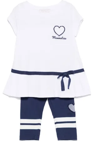 MONNALISA Legging à logo brodé