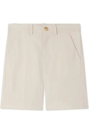 BONPOINT Short Calvin en lin à rayures