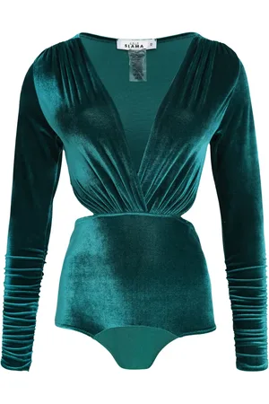 AMIR SLAMA Body en velours