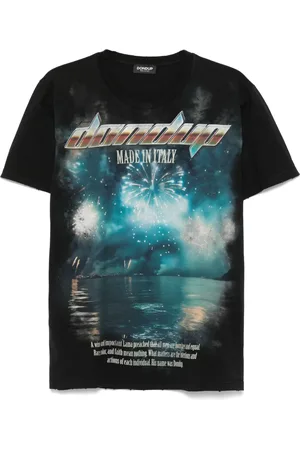 Dondup T-shirt à logo imprimé