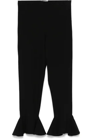 Nensi Dojaka Pantalon court à coupe évasée