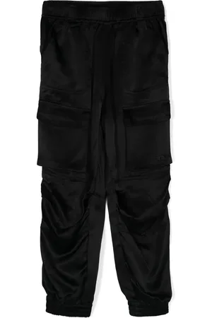 Diesel Pantalon cargo à broderies Oval D